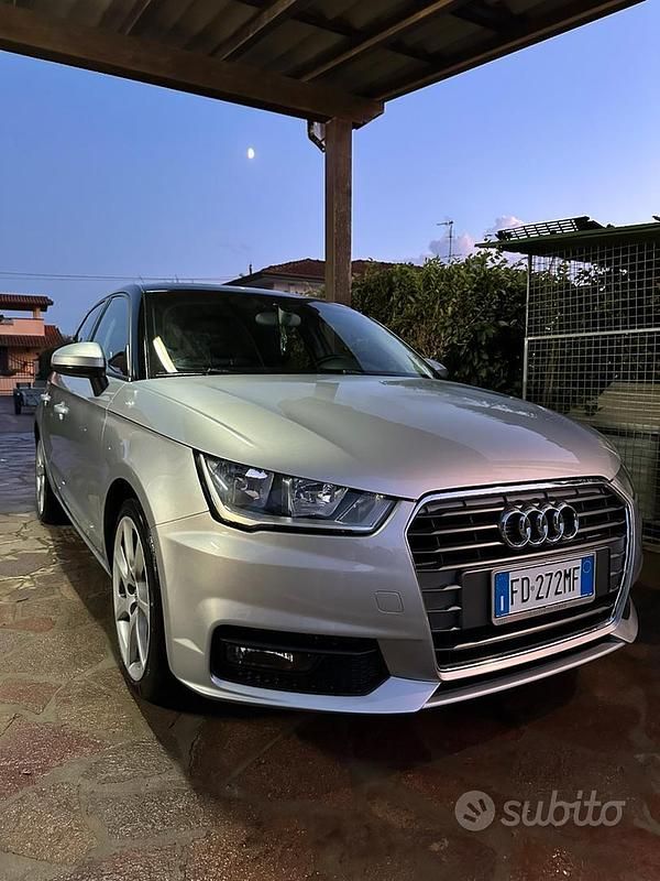 Usata Audi A1 S-Line 90 CV (66 kW) 2015 Grigio Utilitaria