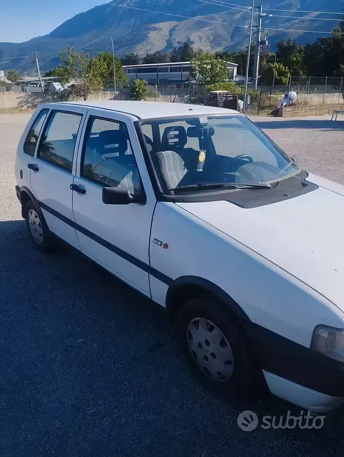 Usata Fiat Uno 1990 Bianco Utilitaria