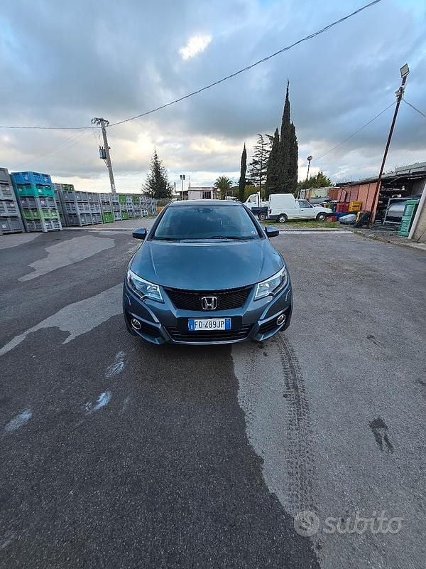 Usata Honda Civic Elegance 120 CV (88 kW) 2016 Grigio Berlina