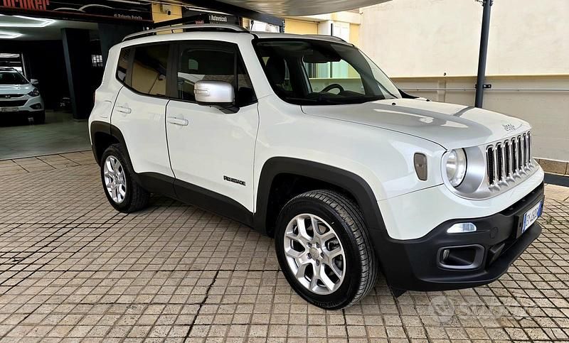 Usata Jeep Renegade Limited 140 CV (102 kW) 2015 Bianco SUV