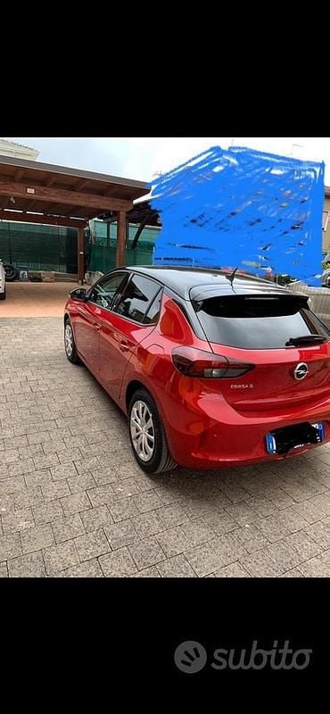 Usata Opel Corsa-e Edition 56 kW (77 CV) 2021 Rosso Utilitaria