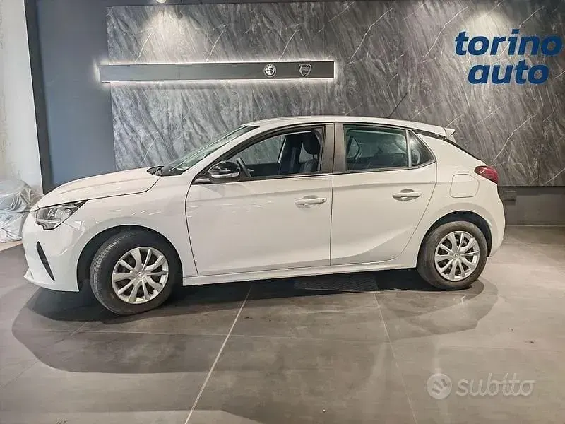 Usata Opel Corsa Edition 75 CV (55 kW) 2020 Bianco Utilitaria