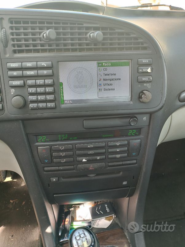 Usata Saab 9-3 125 CV (91 kW) 2004 Nero Berlina