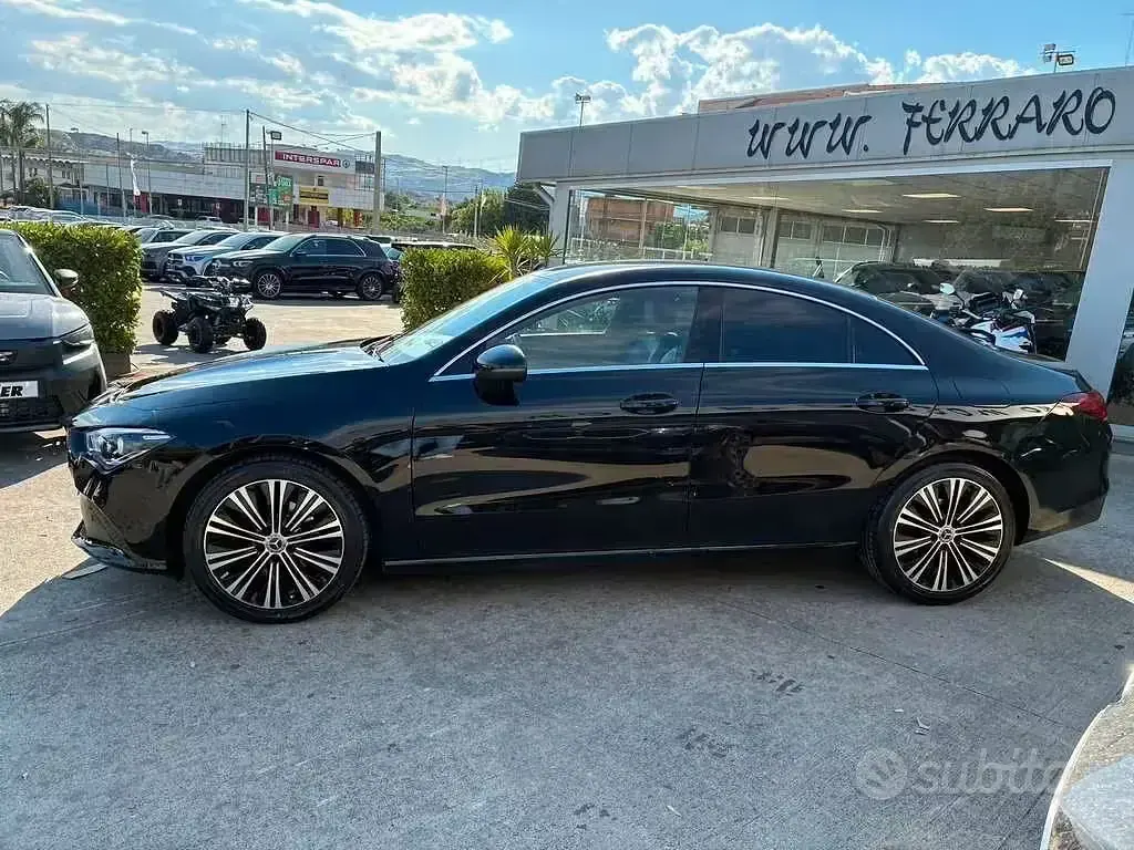 Usata Mercedes CLA180 Premium 116 CV (85 kW) 2021 Nero Berlina