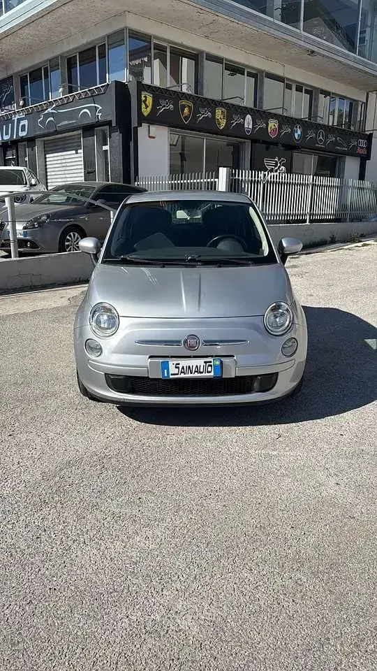Usata Fiat 500 Lounge 95 CV (69 kW) 2011 Argento Utilitaria