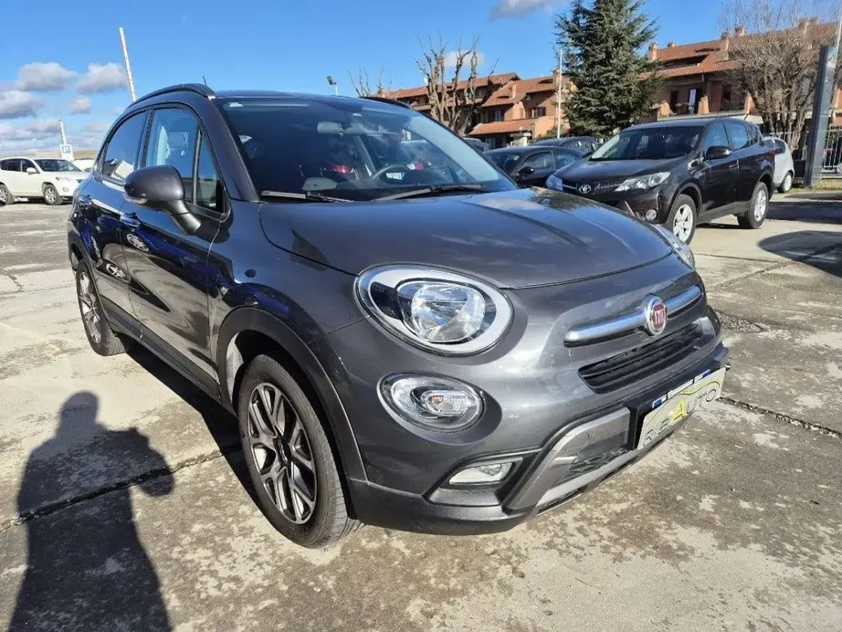 Usata Fiat 500X Cross 140 CV (102 kW) 2018 Grigio scuro SUV