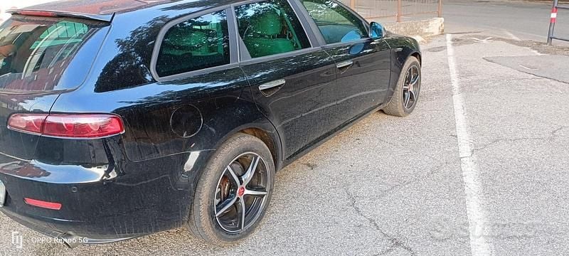 Usata Alfa Romeo 159 200 CV (147 kW) 2008 Nero Station wagon