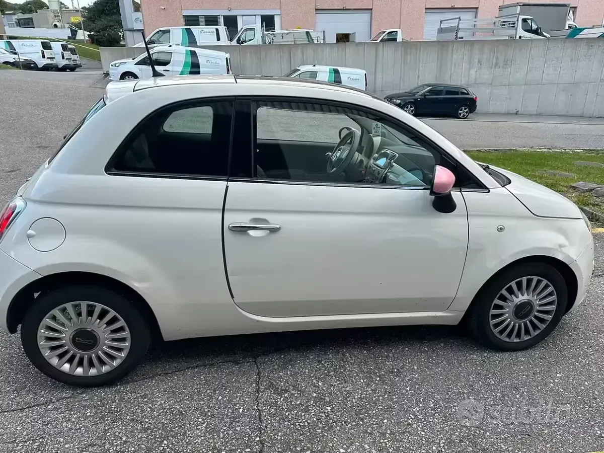 Usata Fiat 500 69 CV (50 kW) 2013 Bianco Berlina