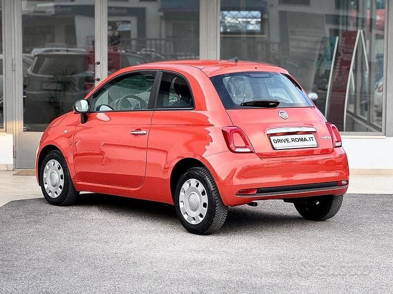 Usata Fiat 500 70 CV (51 kW) 2021 Arancione Berlina