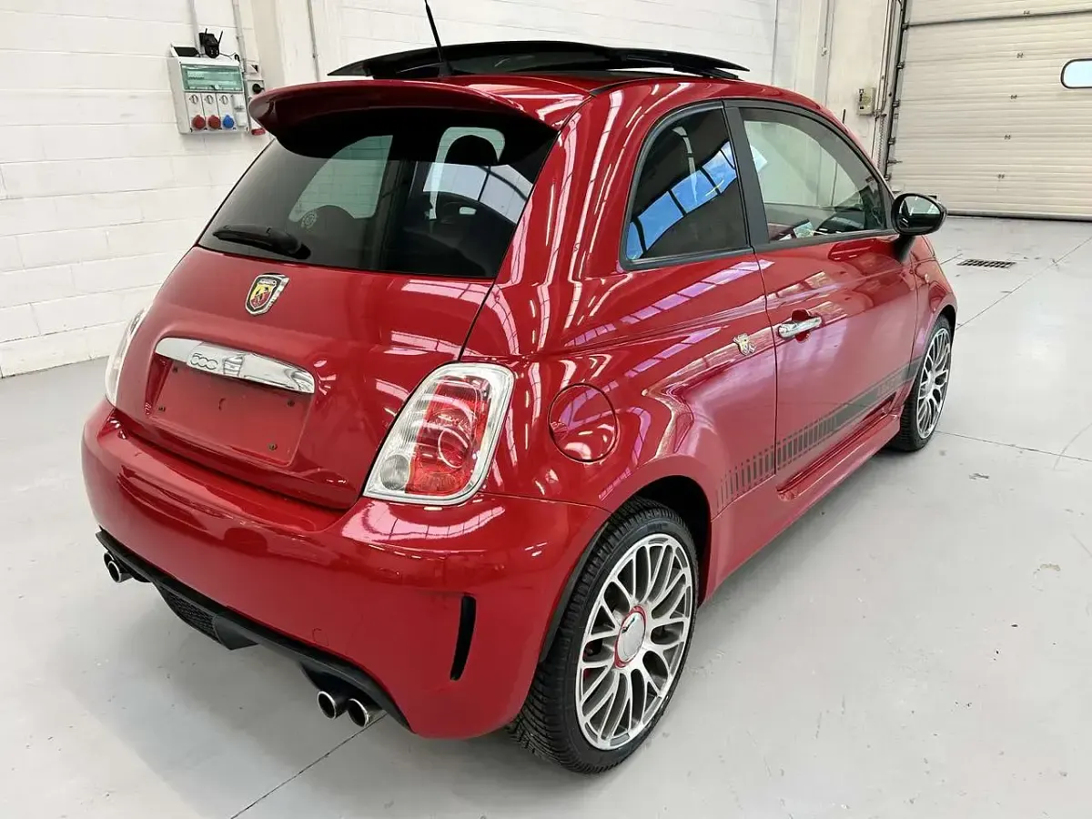 Usata Abarth 500 135 CV (99 kW) 2009 Rosso Utilitaria