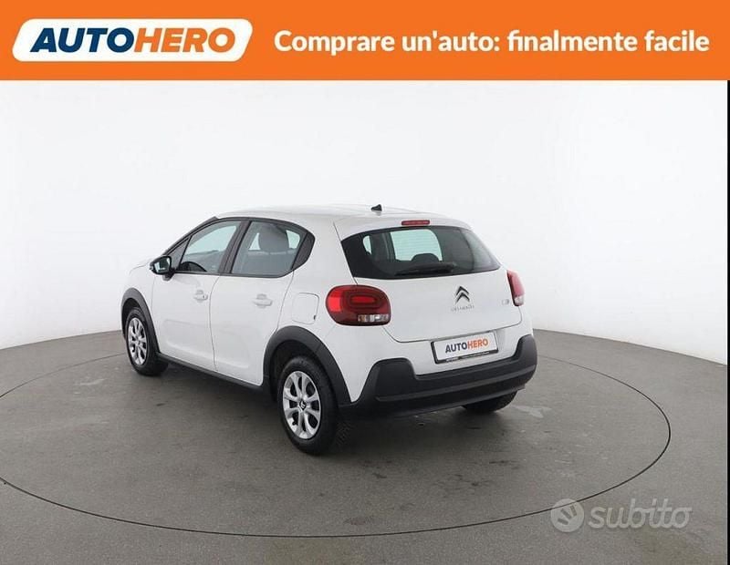 Usata Citroën C3 Feel 68 CV (50 kW) 2018 Bianco Berlina