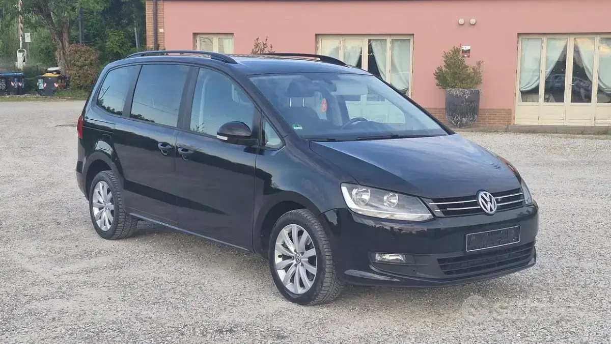 Usata VW Sharan Highline 140 CV (102 kW) 2011 Nero Monovolume
