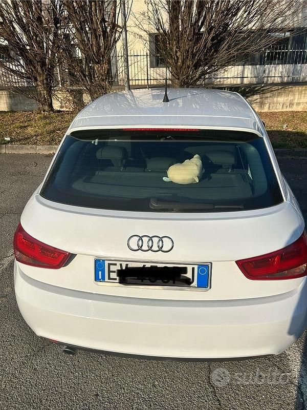 Usata Audi A1 90 CV (66 kW) 2014 Bianco Utilitaria