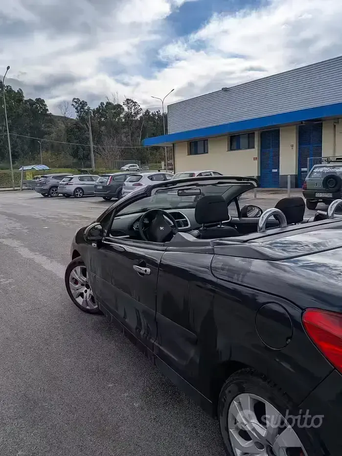 Usata Peugeot 207 2008 Nero Cabrio