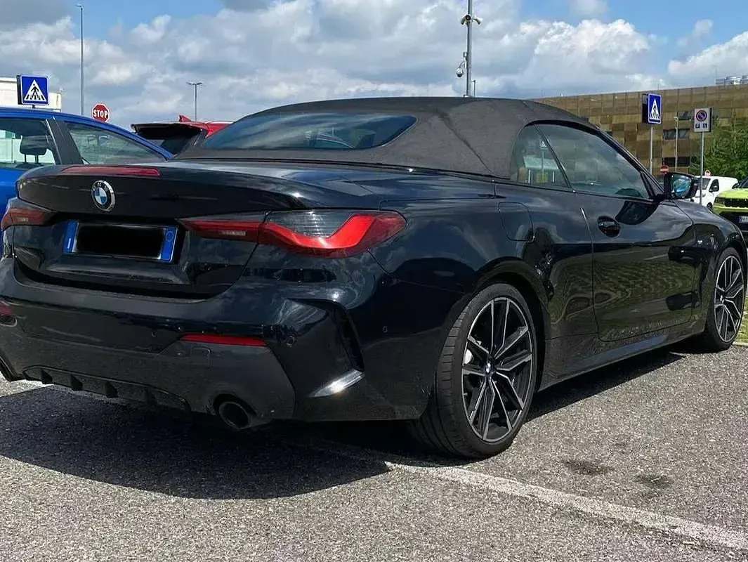 Usata BMW 420 M Sport 190 CV (139 kW) 2021 Nero Cabrio
