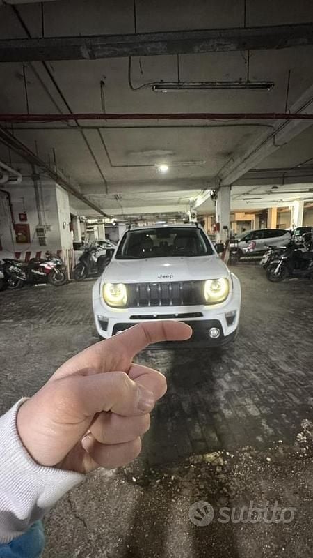 Usata Jeep Renegade 120 CV (88 kW) 2019 Bianco SUV