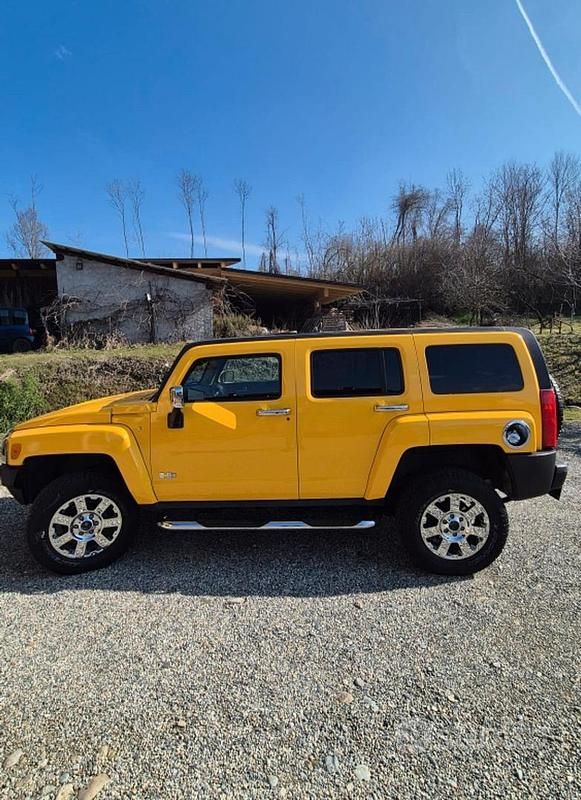 Usata Hummer H3 249 CV (183 kW) 2008 Giallo SUV