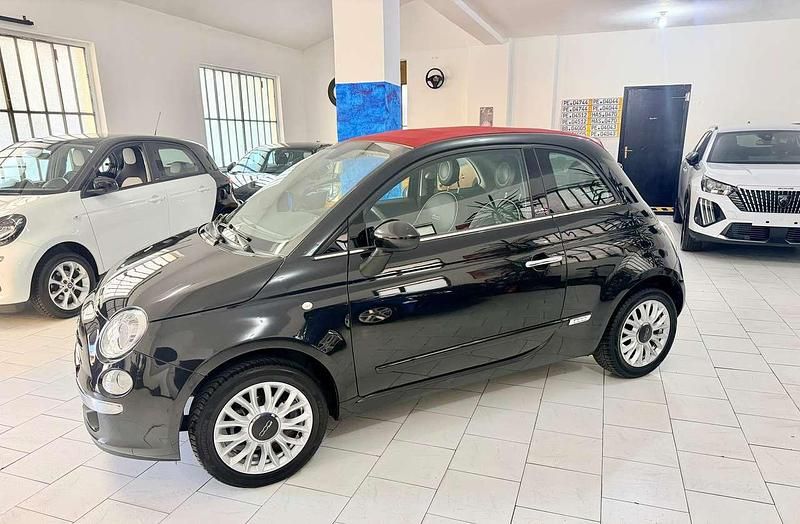 Usata Fiat 500C 69 CV (50 kW) 2015 Nero Cabrio