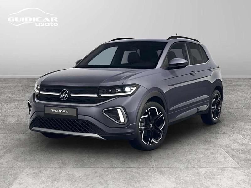 Nuova VW T-Cross R-line Plus 116 CV (85 kW) 2026 Smoky grey metallizzato SUV