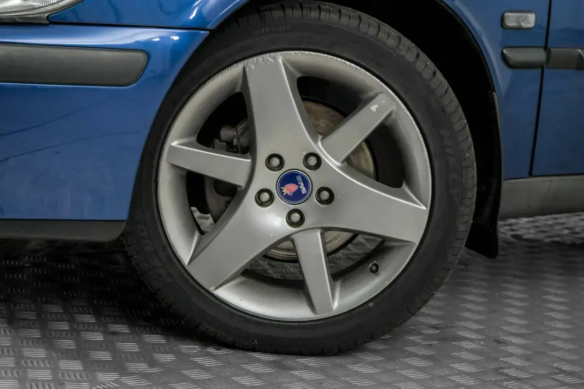 Usata Saab 9-3 205 CV (150 kW) 2001 Blu Cabrio