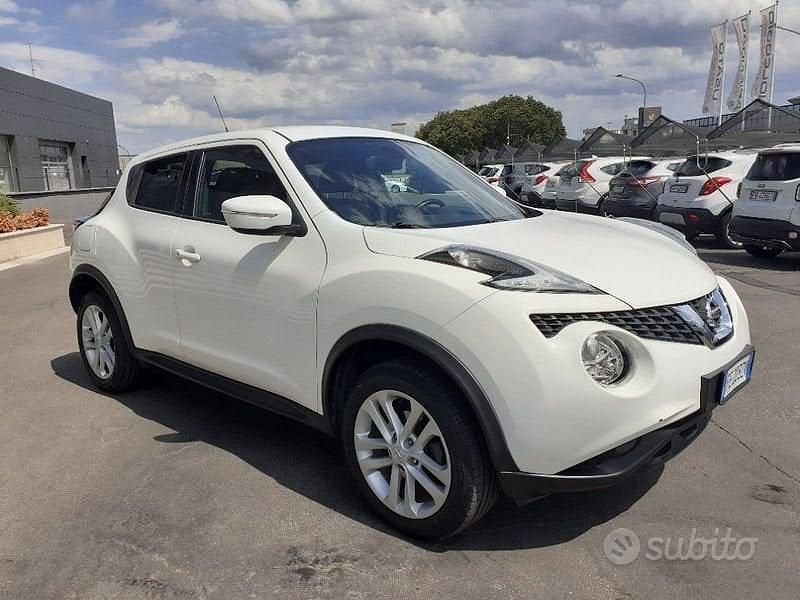 Usata Nissan Juke Tekna 110 CV (80 kW) 2016 Bianco SUV