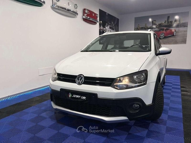 Usata VW Polo Cross 90 CV (66 kW) 2016 Bianco Utilitaria