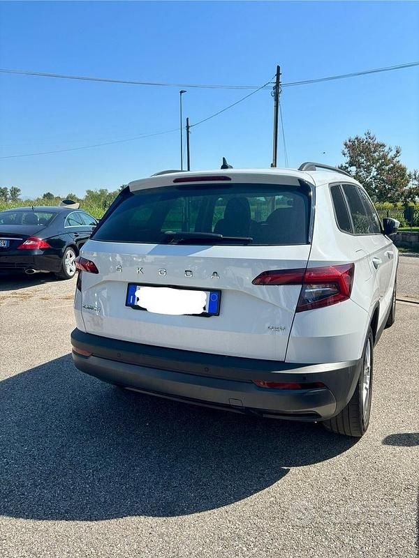 Usata Skoda Karoq Executive 150 CV (110 kW) 2020 Bianco SUV