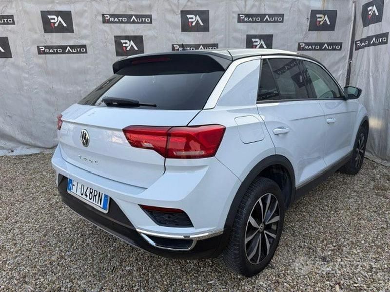 Usata VW T-Roc Advance 115 CV (84 kW) 2019 Bianco SUV