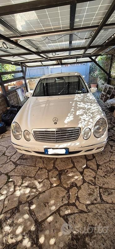Usata Mercedes E220 2006 Bianco Berlina