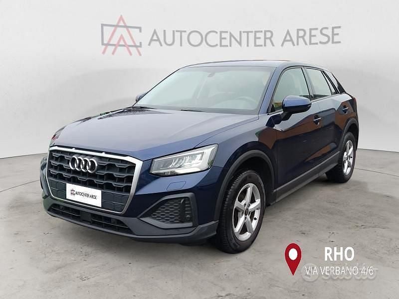 Usata Audi Q2 Ambiente 150 CV (110 kW) 2021 Blu/azzurro SUV