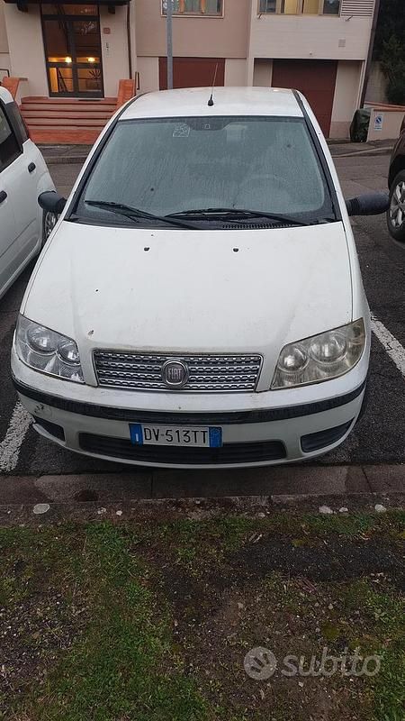 Usata Fiat Punto 2007 Bianco Utilitaria