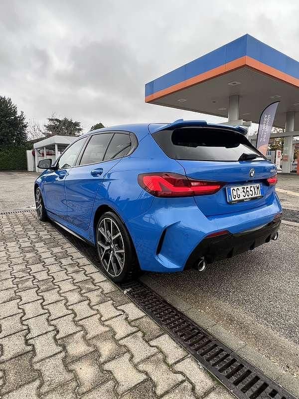 Usata BMW 128 M Sport 265 CV (194 kW) 2022 Blu/azzurro Berlina