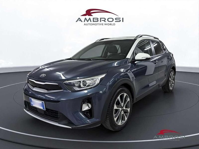 Usata Kia Stonic 120 CV (88 kW) 2018 Blu SUV