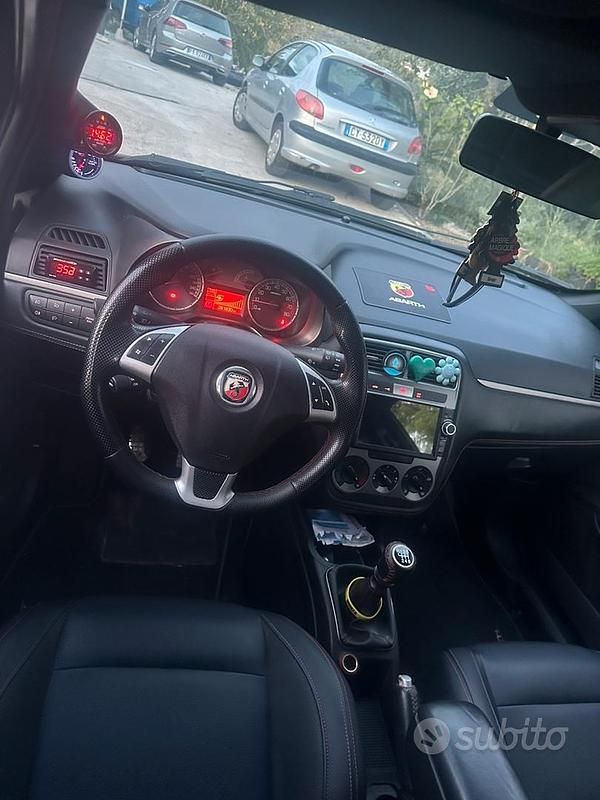 Usata Abarth Grande Punto 155 CV (114 kW) 2007 Nero Utilitaria