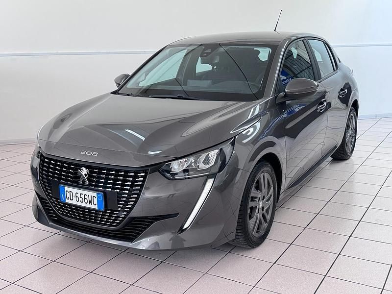 Usata Peugeot 208 Allure 102 CV (75 kW) 2021 Grigio Utilitaria