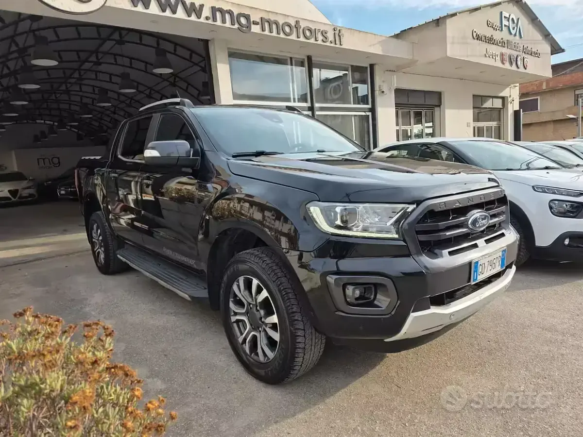 Usata Ford Ranger Wildtrack 213 CV (156 kW) 2021 Nero Pick-up