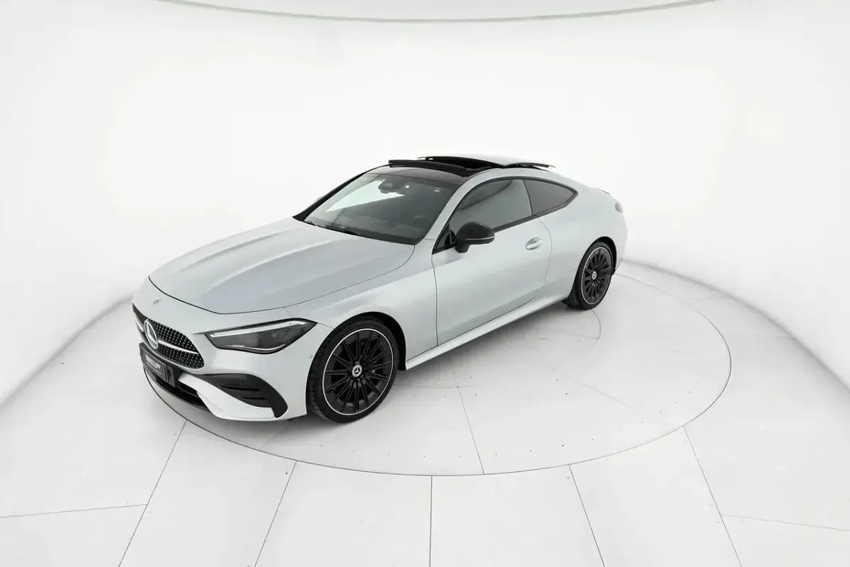 Begagnad Mercedes CLE220 Advanced Plus 197 HK (144 kW) 2025 Silver Sportkupé