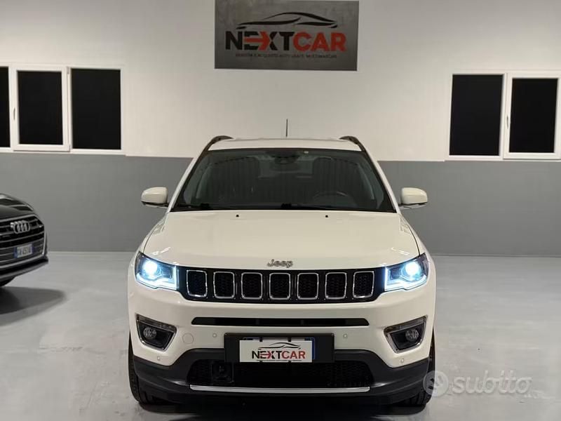 Usata Jeep Compass Limited 140 CV (102 kW) 2018 Bianco SUV