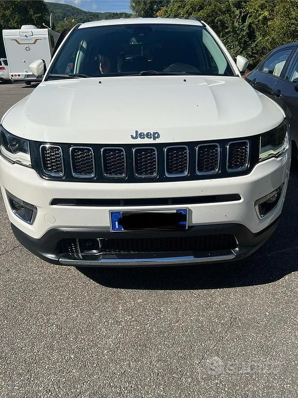 Usata Jeep Compass 120 CV (88 kW) 2019 Bianco SUV