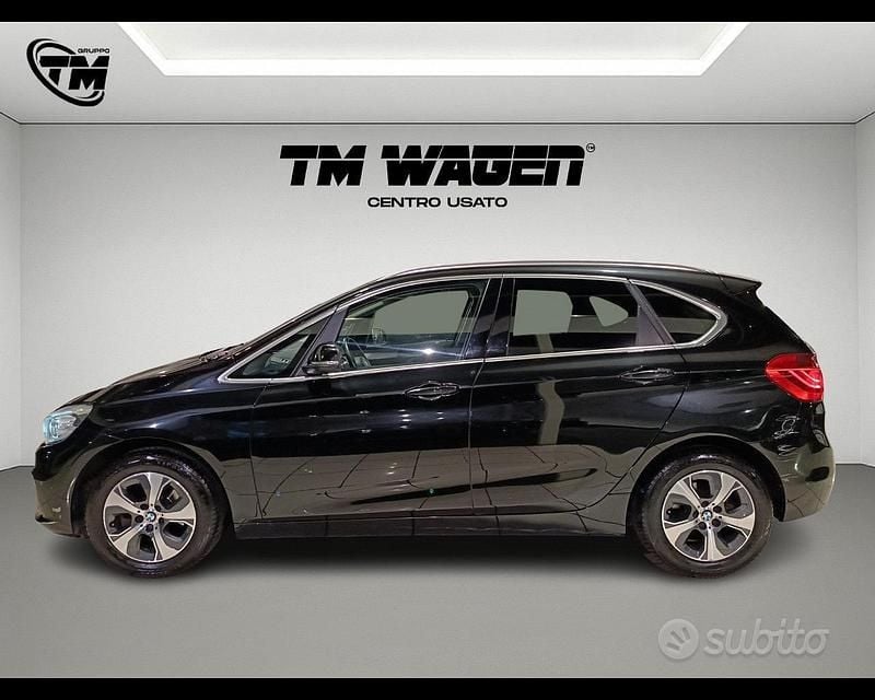 Usata BMW 218 Sport Line 136 CV (100 kW) 2018 Nero Station wagon