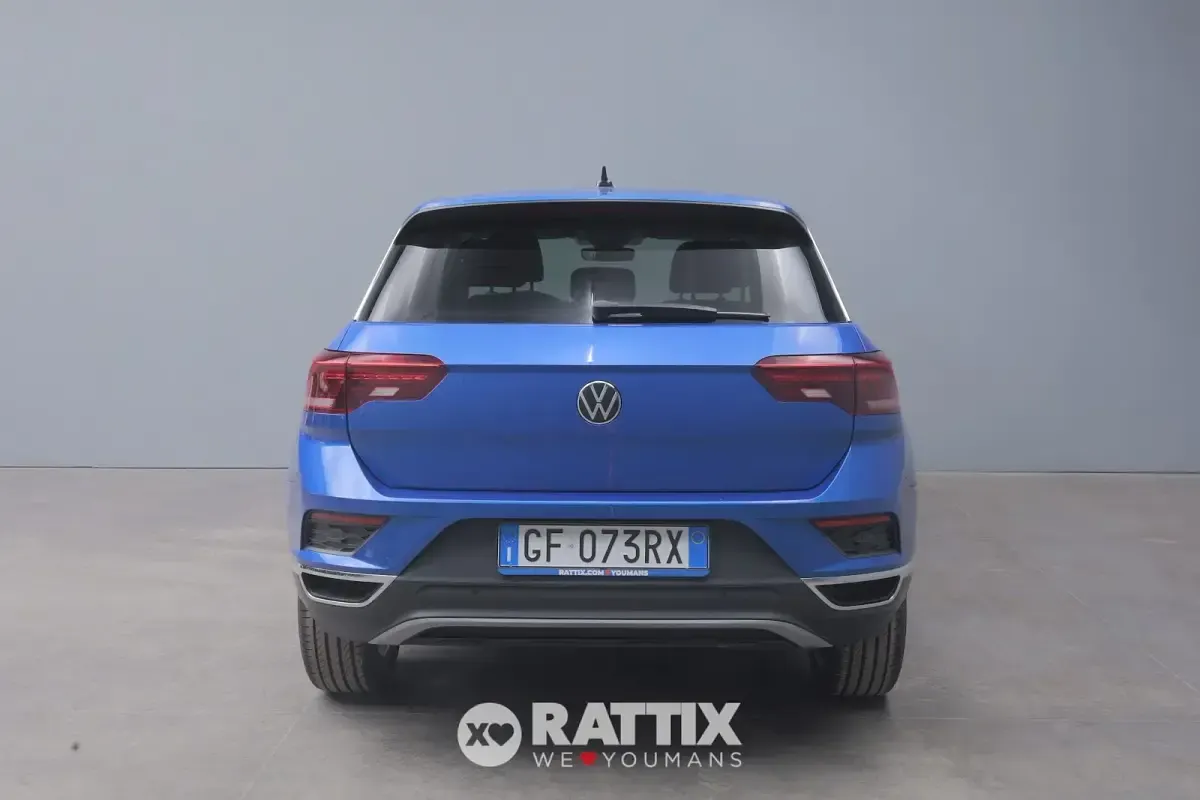 Usata VW T-Roc Advance 150 CV (110 kW) 2021 Blu SUV