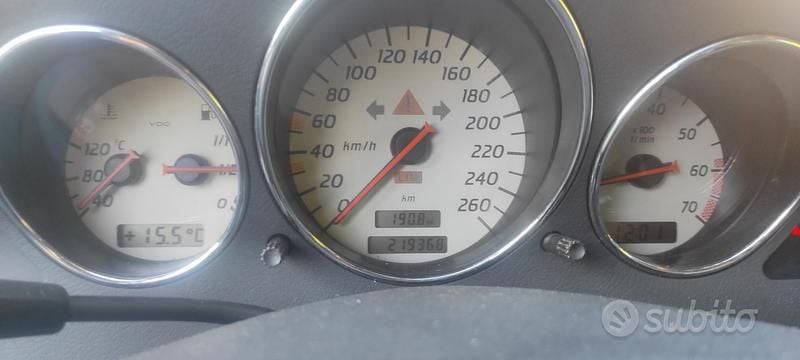 Usata Mercedes SLK200 163 CV (119 kW) 2002 Grigio Cabrio