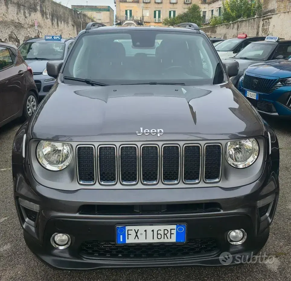 Usata Jeep Renegade Limited 120 CV (88 kW) 2019 Grigio SUV