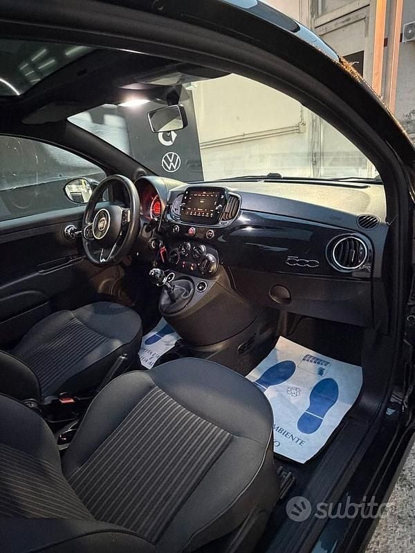 Usata Fiat 500 69 CV (50 kW) 2019 Nero Berlina