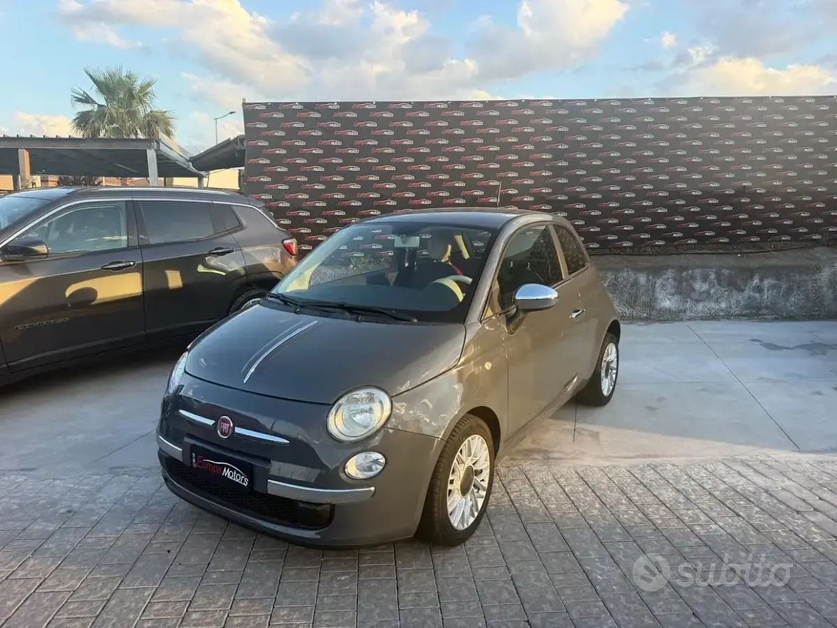 Usata Fiat 500 Lounge 69 CV (50 kW) 2015 Grigio Berlina