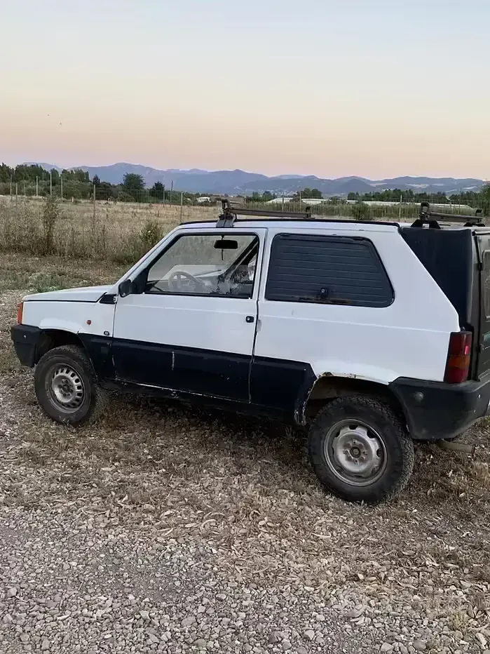 Usata Fiat Panda 4x4 45 CV (33 kW) 1994 Bianco Utilitaria