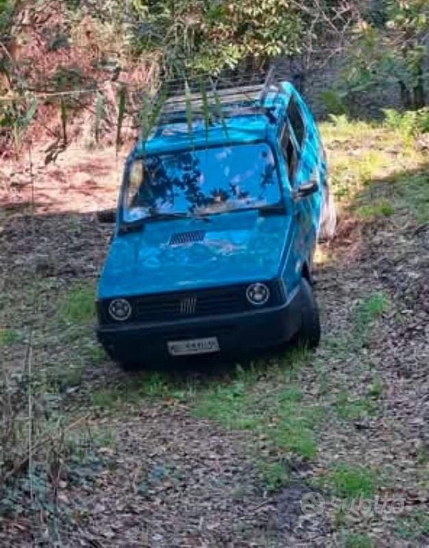 Usata Fiat Panda 34 CV (25 kW) 1992 Blu Utilitaria