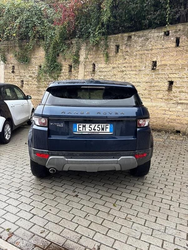Usata Land Rover Range Rover evoque 2012 Blu SUV