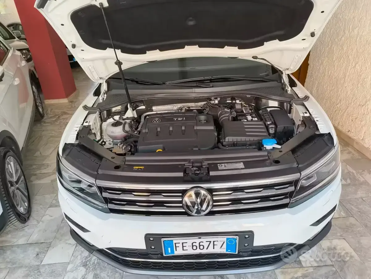 Usata VW Tiguan 150 CV (110 kW) 2016 Bianco SUV