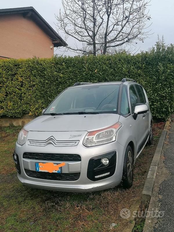 Usata Citroën C3 Picasso Exclusive 92 CV (67 kW) 2013 Argento Monovolume
